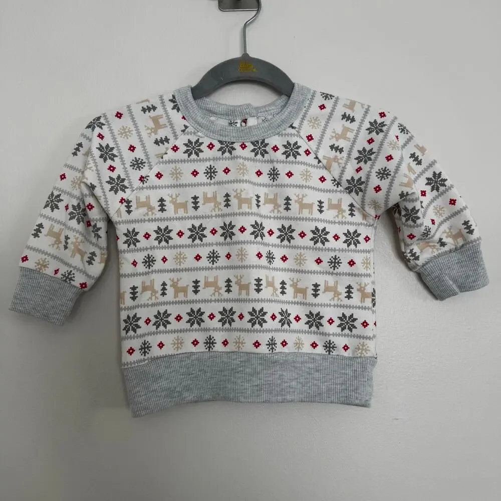 Cool Weather Baby Bundle, 4 Pieces: Footed Pajamas, Sweatshirts, Zip Up Hoodie